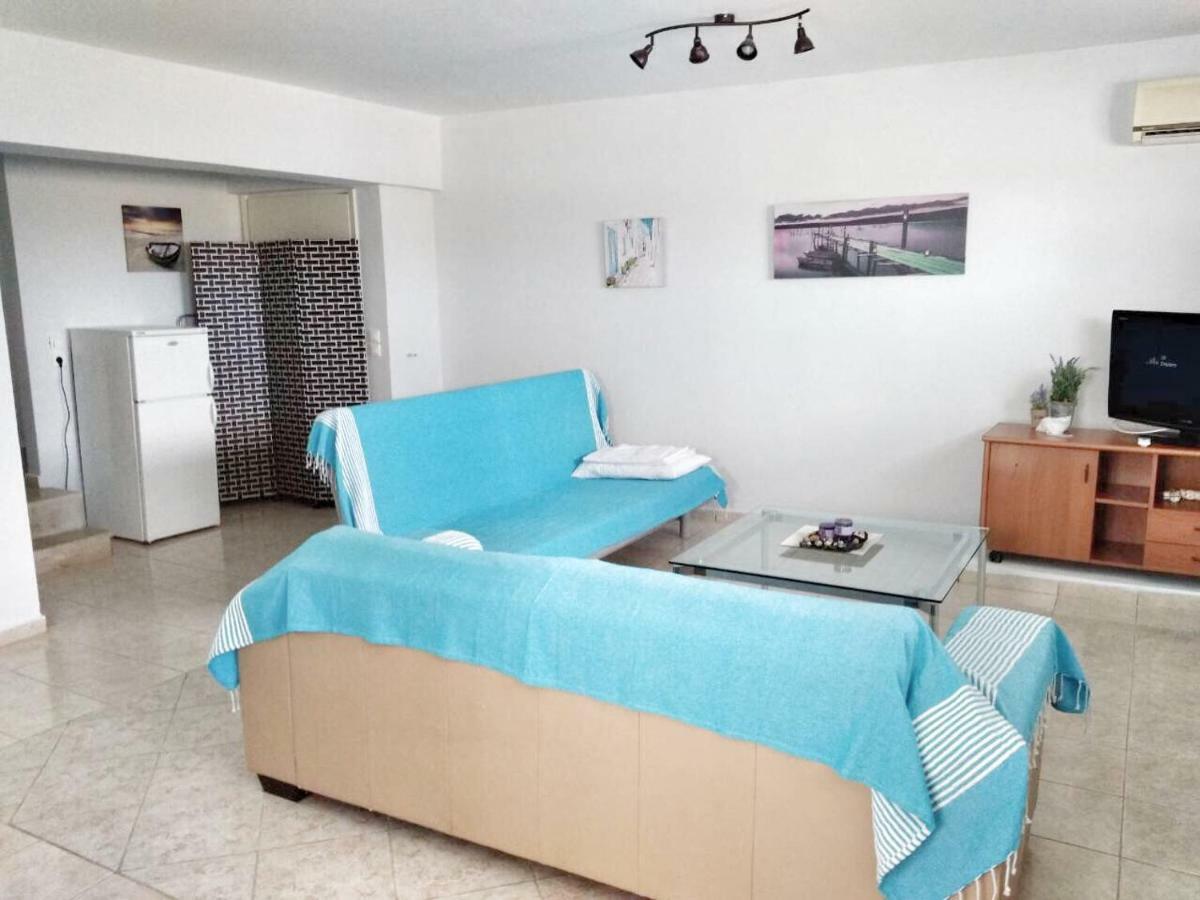 Renovated Apt Close To Beach Wifi Ac Anáviszosz Kültér fotó